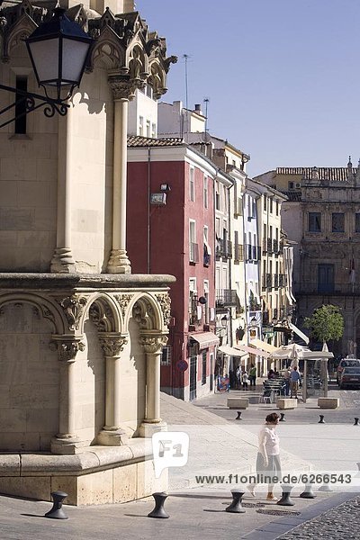 Cathedral Square  Cuenca  Castilla-La Mancha  Spain  Europe