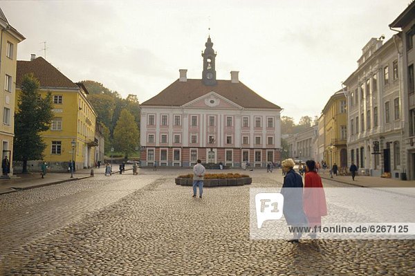 Tartu County  Estland  Rathausplatz