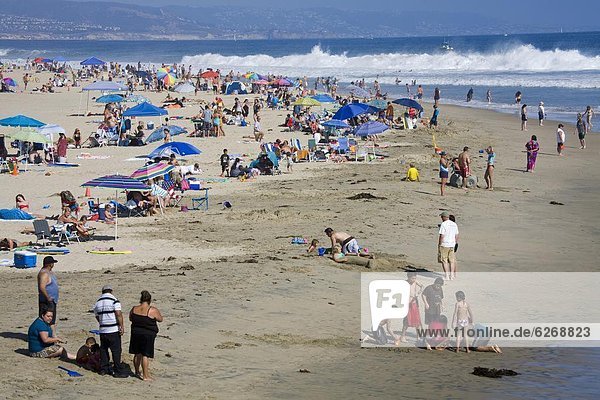 Summer day at Newport Beach  Orange County  California  United States of America  North America
