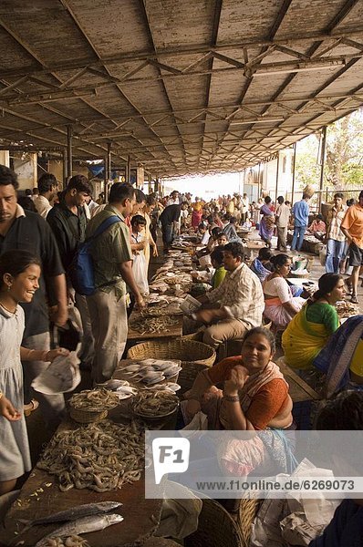 Goa Indien Markt