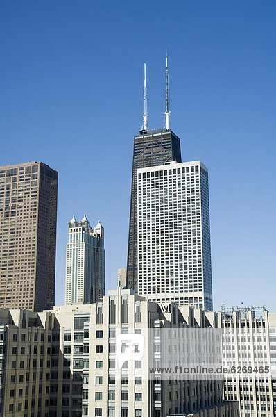 Vereinigte Staaten von Amerika  USA  Chicago  Illinois  John Hancock Center