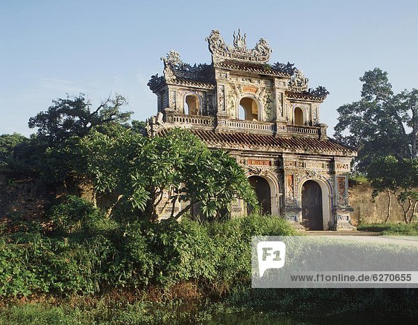 The Gate of Humanity (East Gate)  The Citadel at Hue  UNESCO World Heritage Site  Vietnam  Indochina  Southeast Asia  Asia