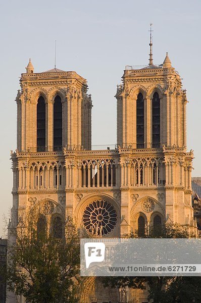 Kirche Notre-Dame  Paris  Frankreich