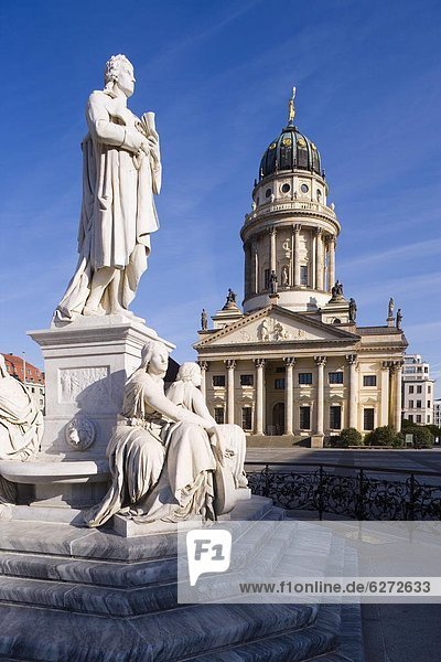 Berlin  Hauptstadt  Europa  französisch  Monument  Kathedrale  Gendarmenmarkt  Deutschland