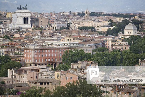 Rom  Hauptstadt  Europa  Hügel  Ansicht  Latium  Italien