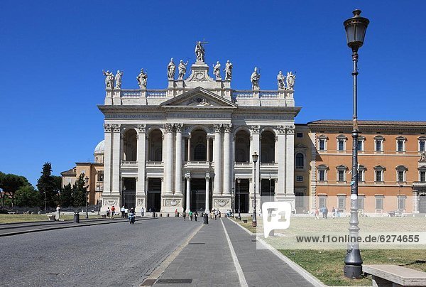 Basilica di San Giovanni in Laterano  Rome  Lazio  Italy  Europe