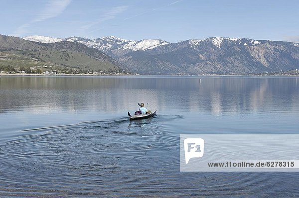 Chelan Lake  Washington State  United States of America  North America
