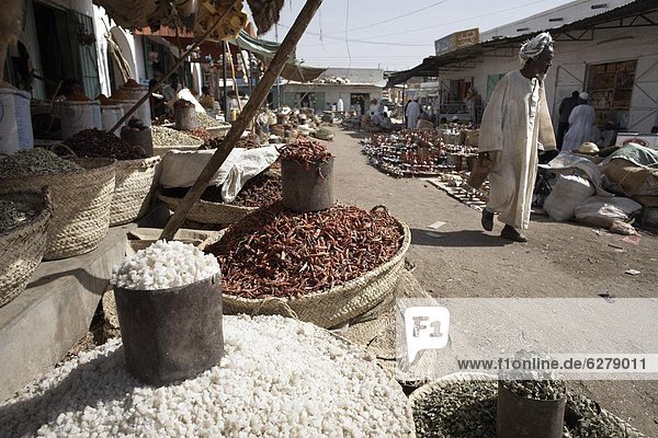 Lebensmittel  belegt  verkaufen  Afrika  Speisesalz  Salz  Souk  Sudan