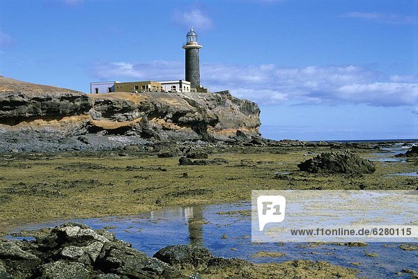 Lighthouse  Punta de Jandia  Fuerteventura  Canary Islands  Spain  Atlantic  Europe