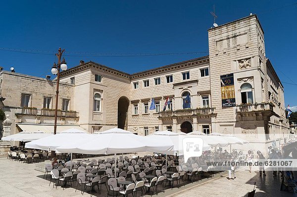 Nadbiskupski graditeljski sklop (Archbishop's architectural complex)  Zadar county  Dalmatia region  Croatia  Europe