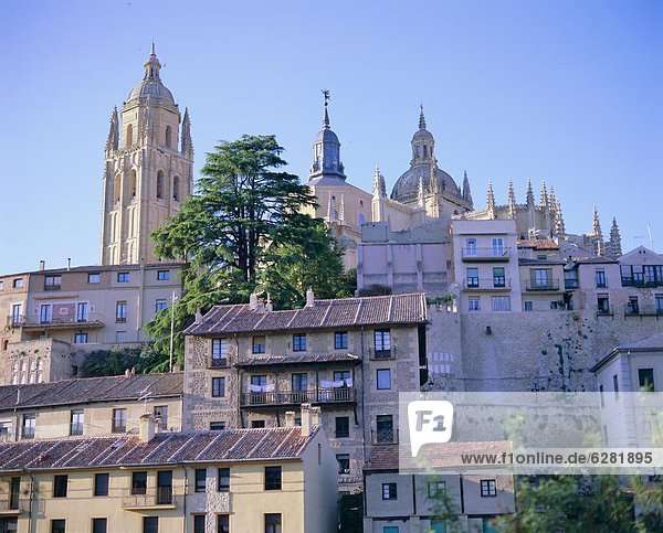 Europa UNESCO-Welterbe Segovia Spanien