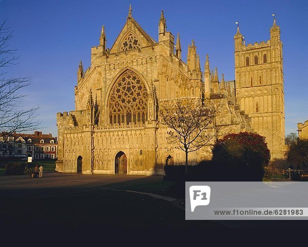 Europa  Großbritannien  Kathedrale  Exeter  Devon  England