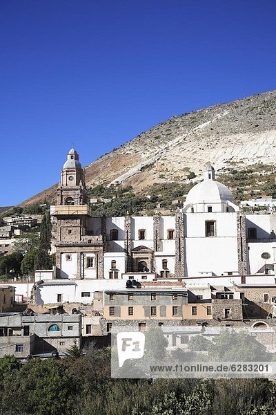 Parish of the Immaculate Conception  Catholic pilgrimage site  Real de Catorce  San Luis Potosi state  Mexico  North America