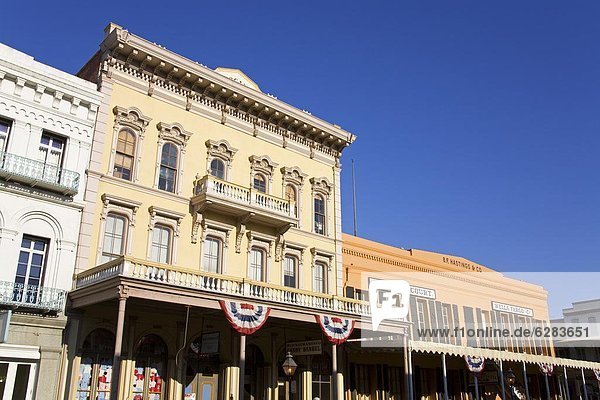 Vereinigte Staaten von Amerika USA Gebäude Straße Stadt Geschichte Nordamerika Kalifornien alt