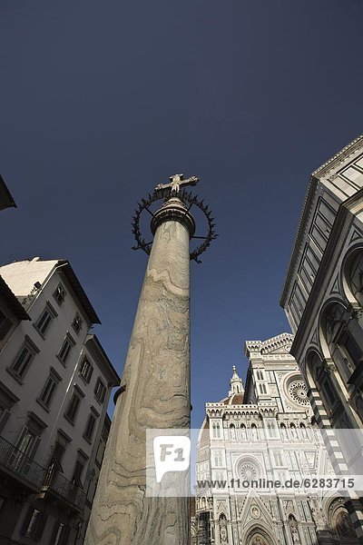 Piazza del Duomo  Florenz  UNESCO Weltkulturerbe  Toskana  Italien  Europa