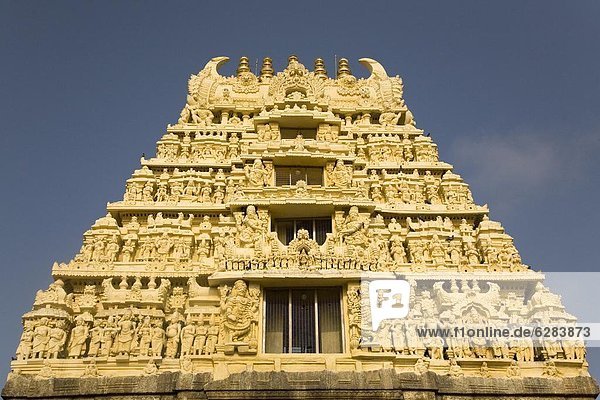 Lifestyle Eingang bauen Werbung Asien Indien Karnataka