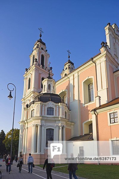 Vilnius  Hauptstadt  Europa  Kirche  Litauen