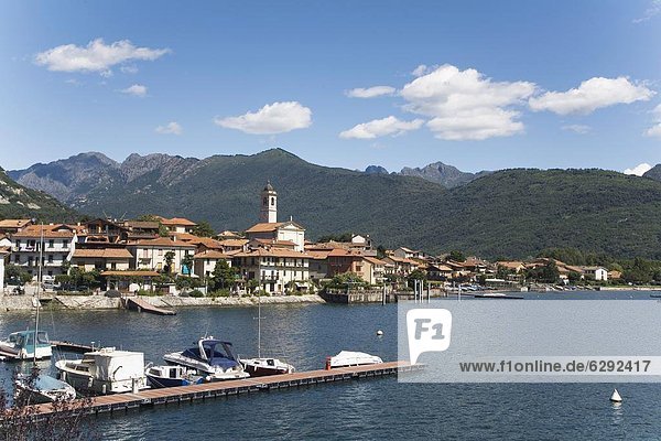Europa  Langensee  Lago Maggiore  Italien  Piemont