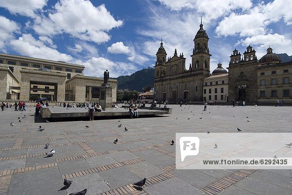 Plaza Bolivar  Bogota  Colombia  South America