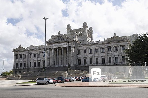Palacio Legislativo das Hauptgebäude der Regierung Montevideo Uruguay Südamerika