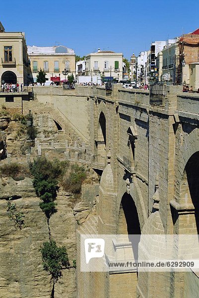 Brücke  Andalusien  neu  Ronda  Spanien