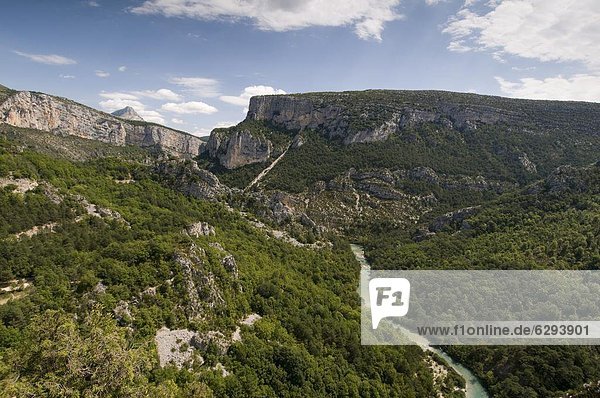 Frankreich  Europa  Provence - Alpes-Cote d Azur  Grand Canyon du Verdon  Verdonschlucht
