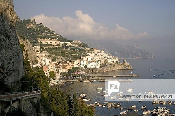 Europa UNESCO-Welterbe Amalfi Amalfiküste Kampanien Italien