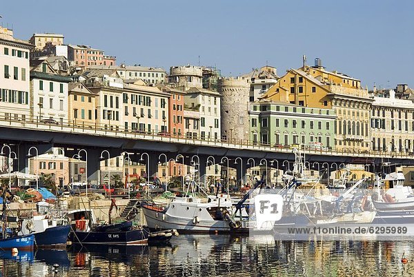 Waterfont  Porto Antico (Ancient Port)  Genova (Genoa)  Liguria  Italy  Europe