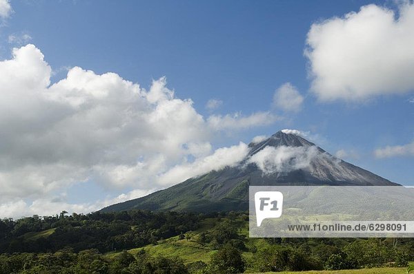 Arenal Volcano from the La Fortuna side  Costa Rica