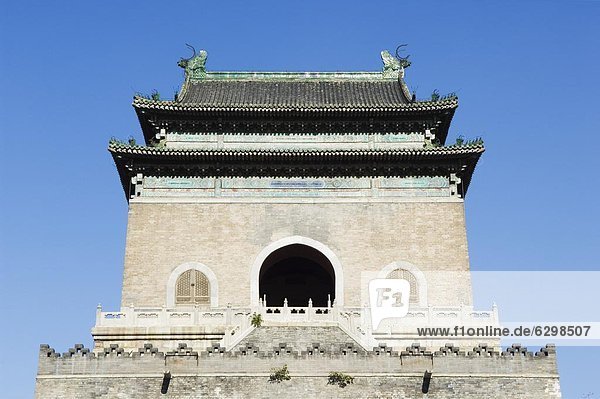 Einkaufszentrum  Markierung  Original  Peking  Hauptstadt  bauen  China  Asien  Glocke