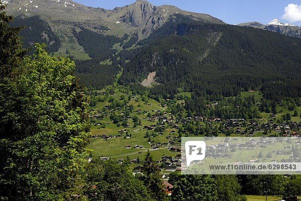 Europa sehen Bern Grindelwald Scheidegg Schweiz Zug