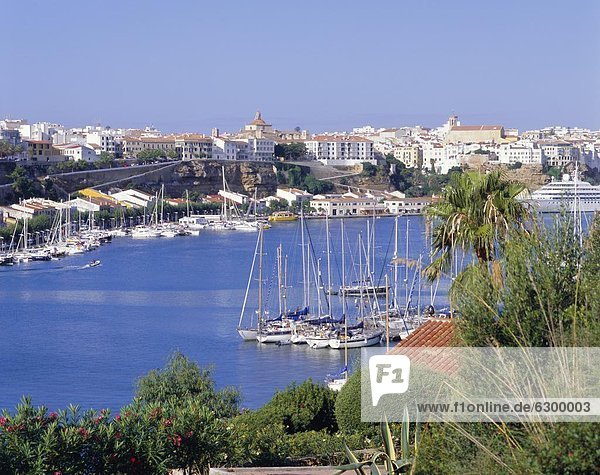 Mahon Harbour  Menorca  Baleares Islands  Spain
