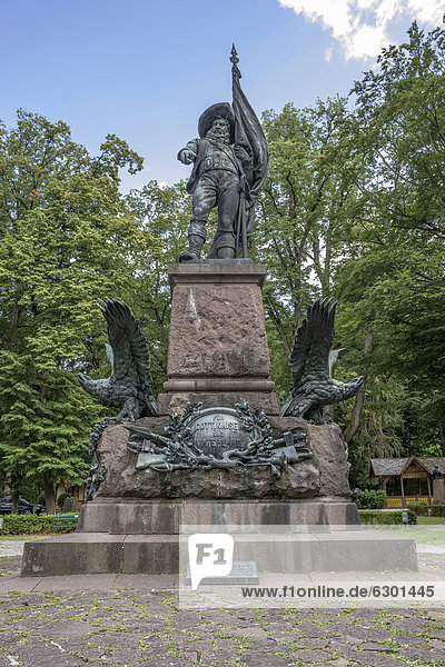 Andreas Hofer Denkmal, Freiheitskämpfer und Nationalheld, Oberkommandant in den Tiroler Freiheitskämpfen, am Bergisel, Österreich, Europa, ÖffentlicherGrund