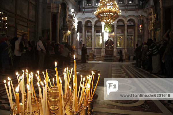 Jerusalem Hauptstadt Freitag Kirche gute Nachricht gute Nachrichten Heiligkeit Griechenland Naher Osten russisch orthodox russisch-orthodox Kapelle griechisch Israel