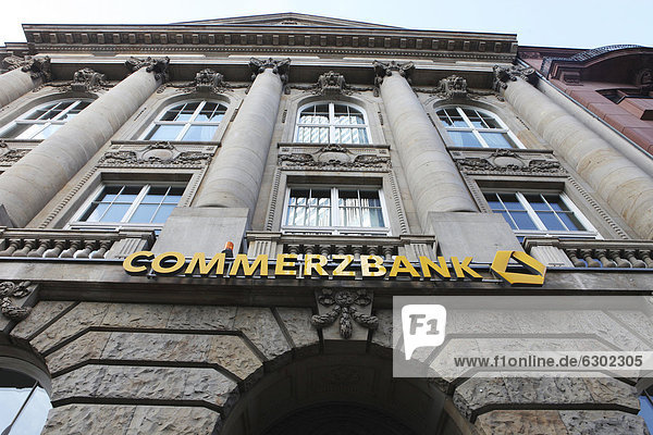 Commerzbank  Financial District  Frankfurt am Main  Hesse  Germany  Europe
