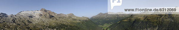 Gipfel im Naturpark Rieserferner-Ahrn  Dolomiten  Südtirol  Italien