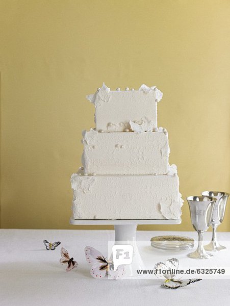 Hochzeit Kuchen Schmetterling 3