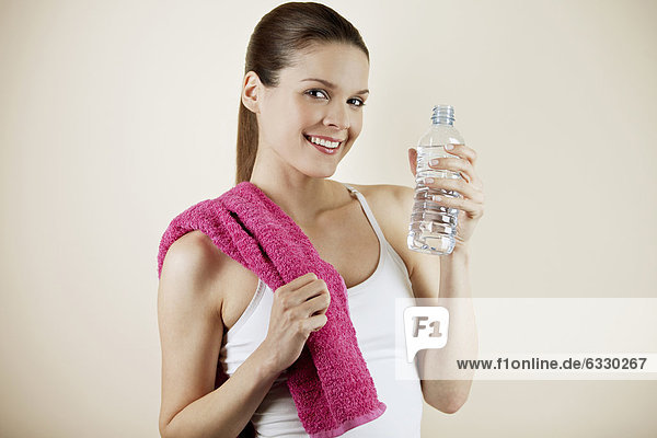 Frau Sport Kleidung jung