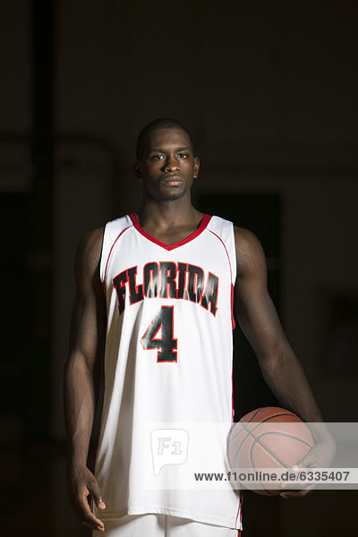 Basketballspieler  Portrait