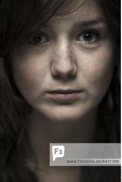 Porträt einer jungen Frau