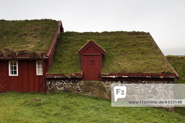 Europa Gebäude Dänemark Färöer-Inseln