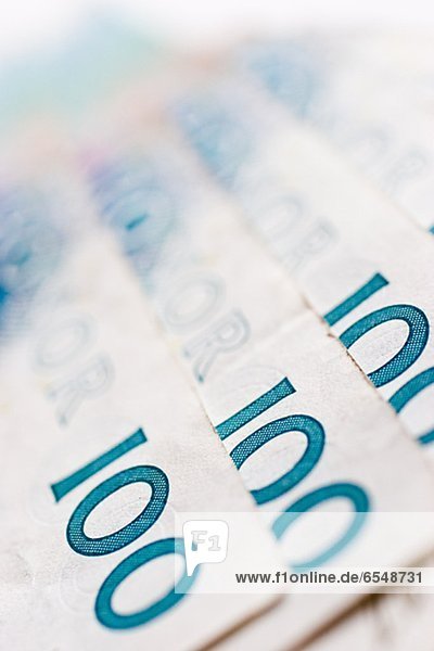 Geldschein 100 schwedisch