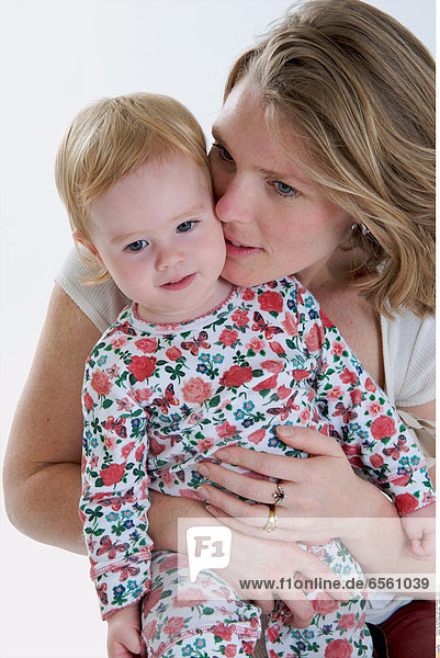 Woman tenderness baby Antoine Juliette/Oredia