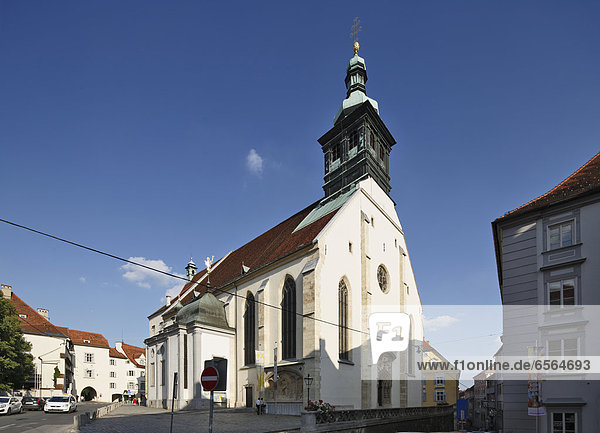 Österreich  Steiermark  Graz  Blick auf den Dom