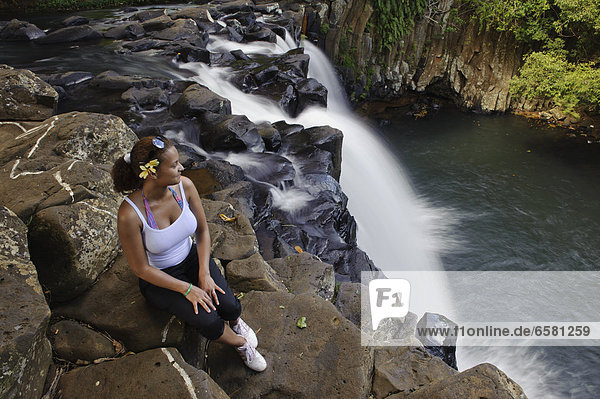 Handgefertigte Schiffsmodelle auf Mauritius *** Local Caption ***