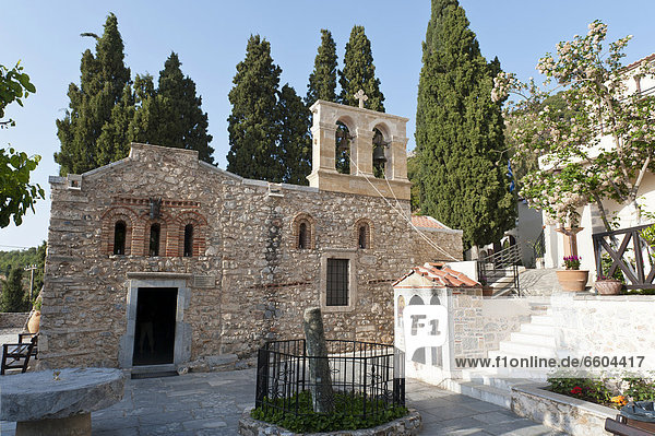 Europa Garten Kreta Griechenland Kloster