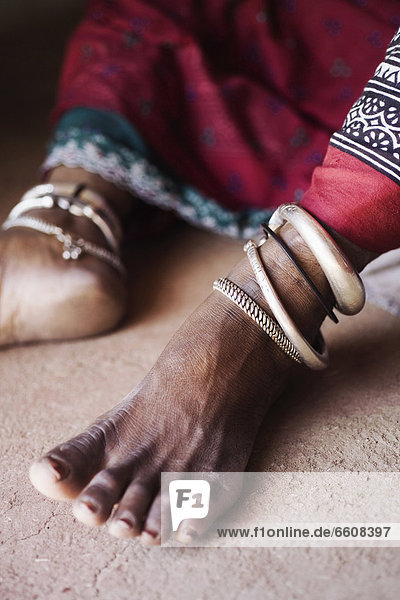 Women With Anklets