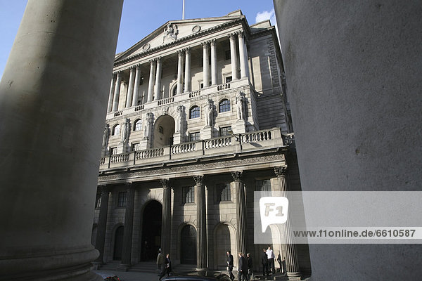 sehen  Monarchie  Säule  ersetzen  Bank  Kreditinstitut  Banken  England