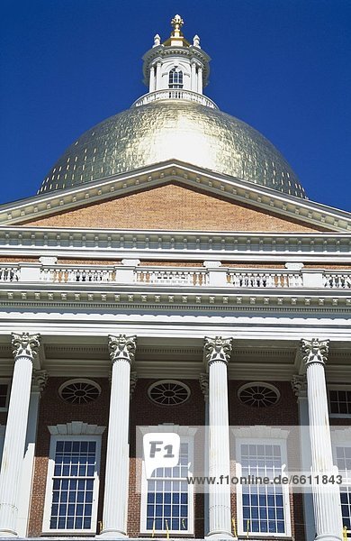 Massachusetts New State House  Boston  USA
