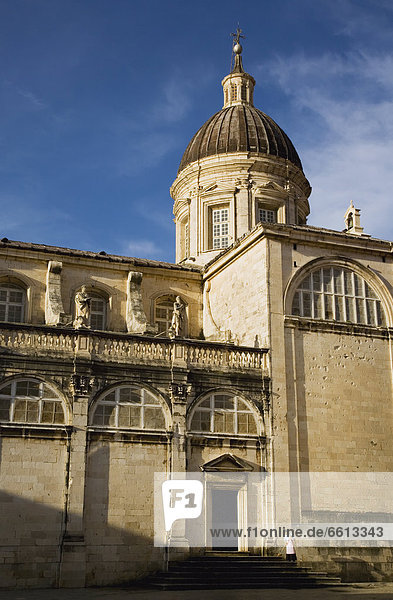 Stufe  Mensch  Kathedrale  Kroatien  Dubrovnik  fegen